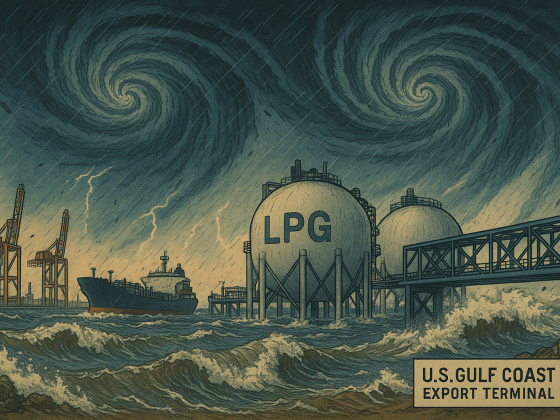 The effect of hurricane Beryl on USGC LPG exports – Week 29 2024